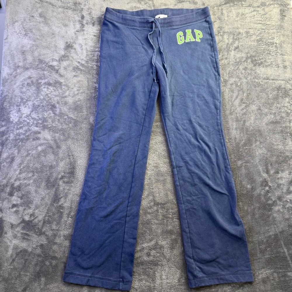 Gap Stretch Sweat Pants Women's Small Navy Blue